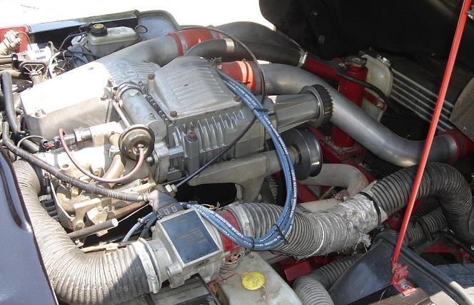 TVR Supercharged V8S Moteur